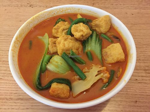 Malaysian Curry Laksa at Loving Hut in West Melbourne