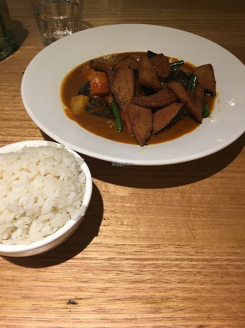 Asam Curry  at Loving Hut in West Melbourne