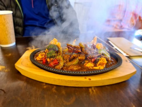 Sizzling Peppa pig at Oh My Greens in Melton South