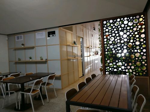 interior, from the back at Oh My Greens in Melton South