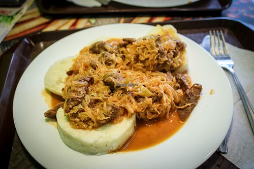 "szegedi" gulash at Chut'point in Prague