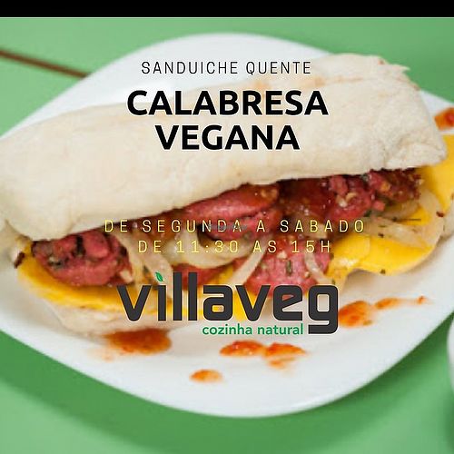 Calabresa at Villaveg Cozinha Natural in Belo Horizonte