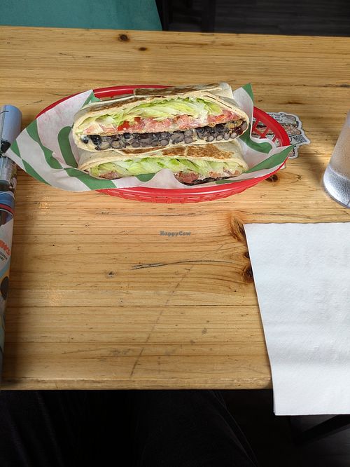 Mexican sandwich at FacePlant Foods in Edinburgh