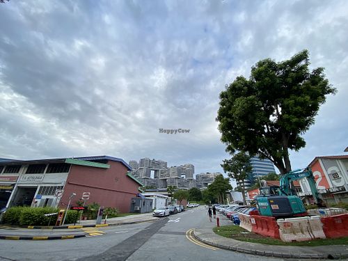 Carpark  at Lucky Vegetarian 宏运素食 in Central Singapore