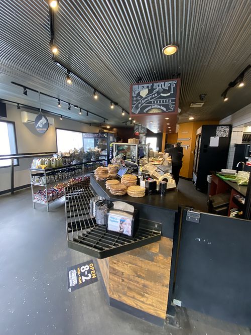 Ordering counter  at Corner Store in Orleans