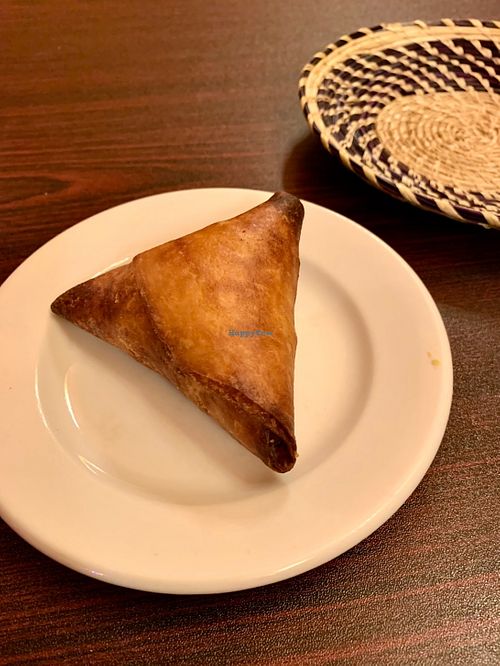 Lentil Sambusa  at Nanyea Restaurant Coffee House & Bar in Dayton