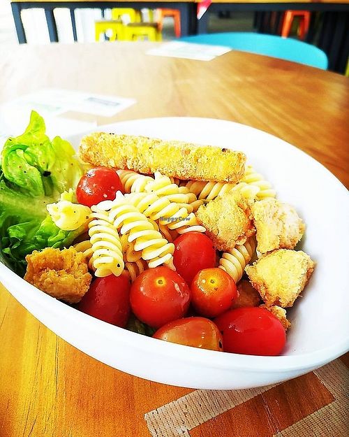 You can opt for Pasta, Rice, Potatoes Salad as main at The Crowded Bowl - Republic Polytechnic in North Singapore