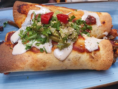 Tempehritos at Nishta in Dubrovnik