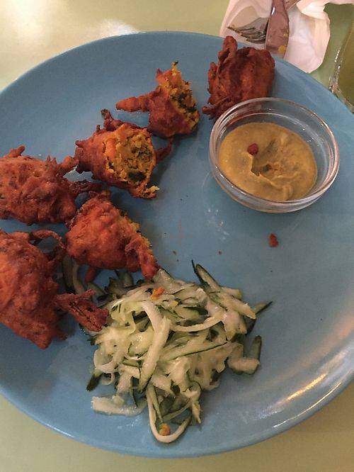 incredible pakoras  at Nishta in Dubrovnik
