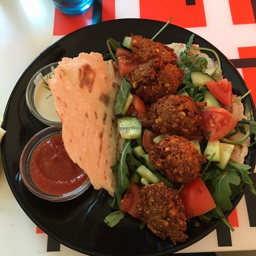 Falafel  at Nishta in Dubrovnik