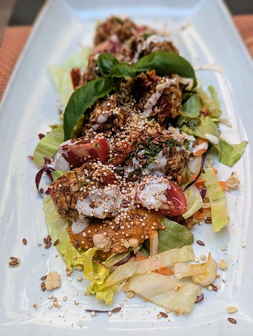 Almond gnocchi at Nishta in Dubrovnik