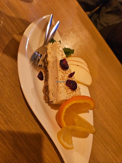 Pineapple cake at Nishta in Dubrovnik