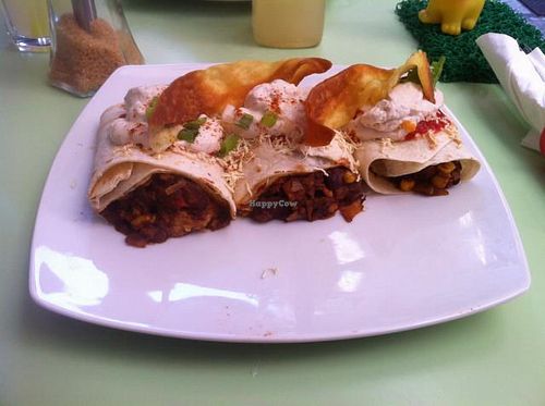 Tempehritos at Nishta in Dubrovnik