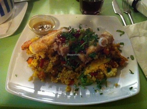 Coconut tofu at Nishta in Dubrovnik