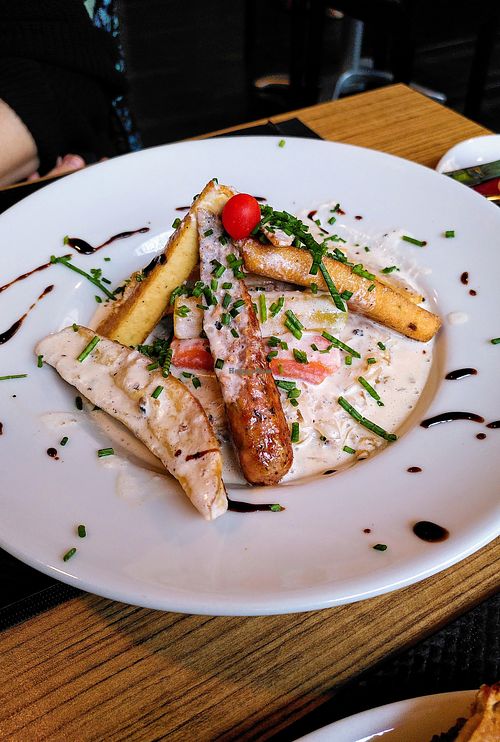 Choucroute at Délices Veggies in Metz