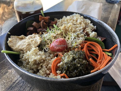 Mother Nature Bowl (Vegan)!  So good!! at Fuel + Forest Cafe in Squamish