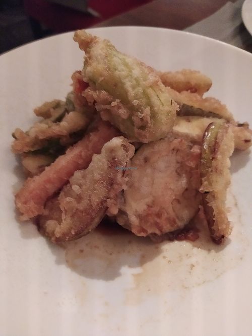 Vegan Tempura at Il Margutta in Rome