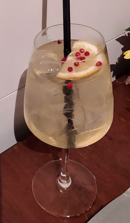 Vegan Lemon Cocktail at Il Margutta in Rome