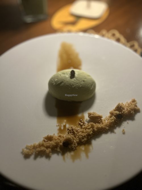 Course #4 Vegan Emphasis set menu ⭐️⭐️⭐️⭐️⭐️  at Il Margutta in Rome