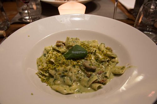 The best pasta I've ever had! In autumnal style, with chestnuts and pistachio - yummy! at Il Margutta in Rome