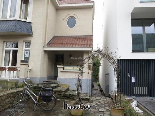 Front of the house at De Groene Waaier in Ghent