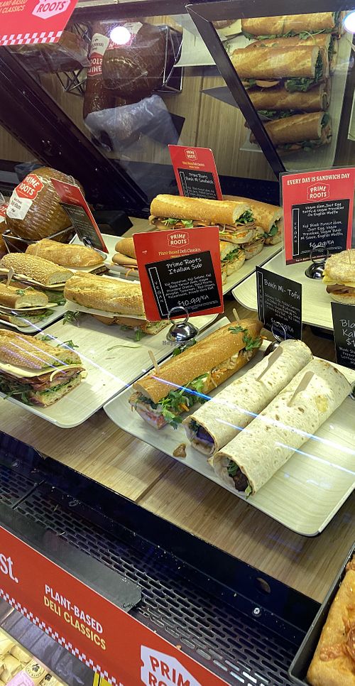 Coolest Vegan/Plant-Based Deli Section - Prime Roots  at Berkeley Bowl - West in Berkeley
