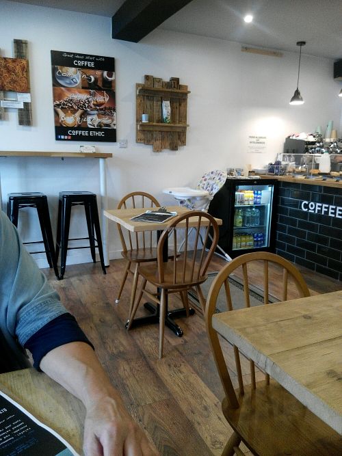Inside at Coffee Ethic in Leicester
