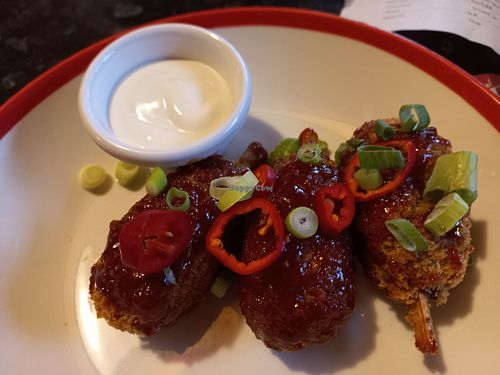 Jackfruit wingz at Frankie & Benny's in Orpington