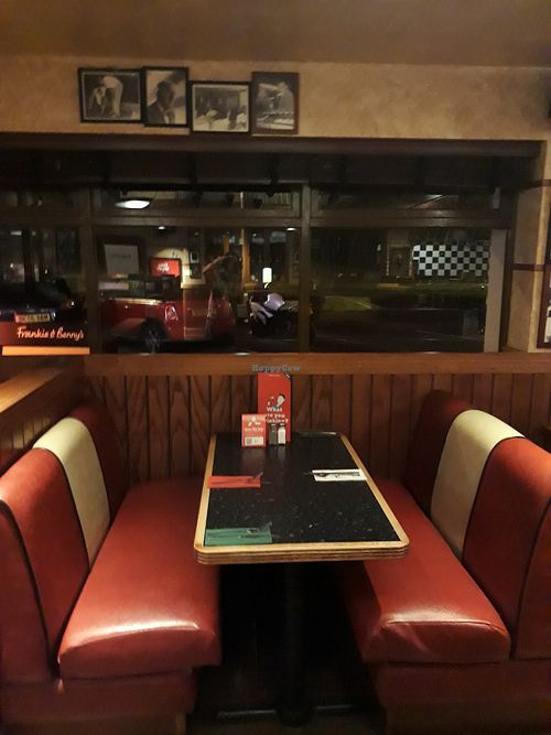 Decor at Frankie & Benny's in Orpington