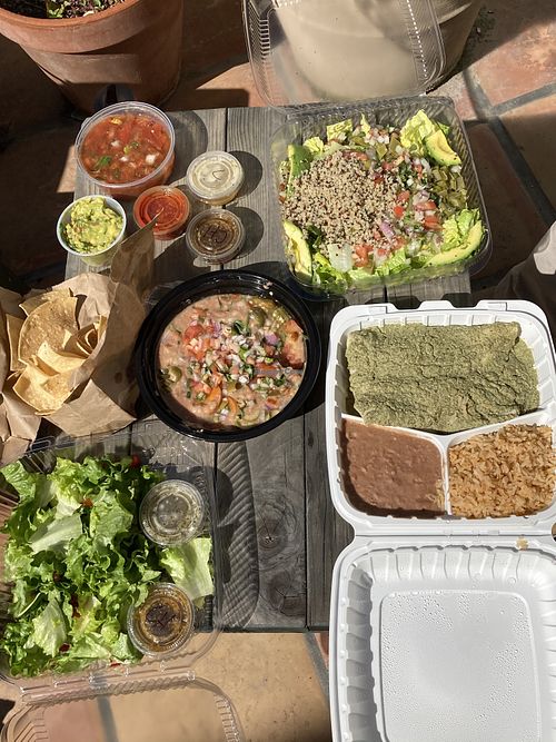 Olamendi’s takeaway  at Olamendi's Mexican Restaurant in Dana Point