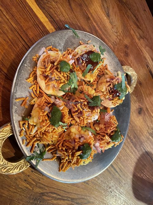 Sev puri  at Mumbaiwala Indian Street Kitchen in Christchurch