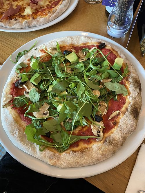 Christmas Garlic mushroom pizza!!😍🎄  at Prezzo in Bridgnorth