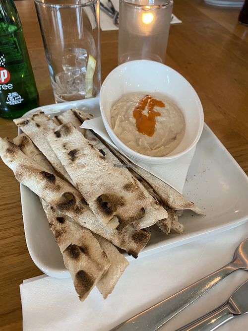 Italian hummus and flatbread!!😍😍 at Prezzo in Bridgnorth