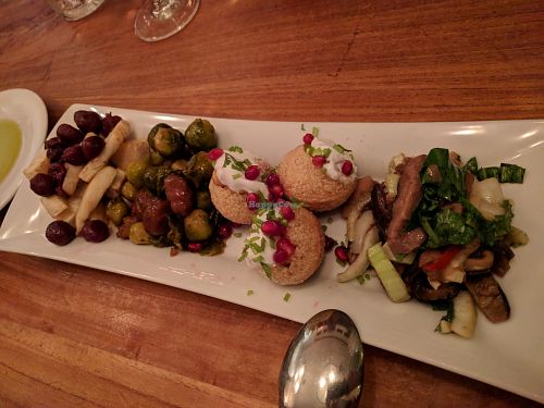 Appetizer at Betty's Vegetarian Restaurant in Amsterdam