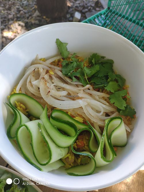 Indian bowl at Nomada Organics & Gourmet in La Paz