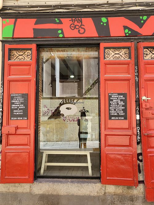  at Delish Vegan Doughnuts in Madrid