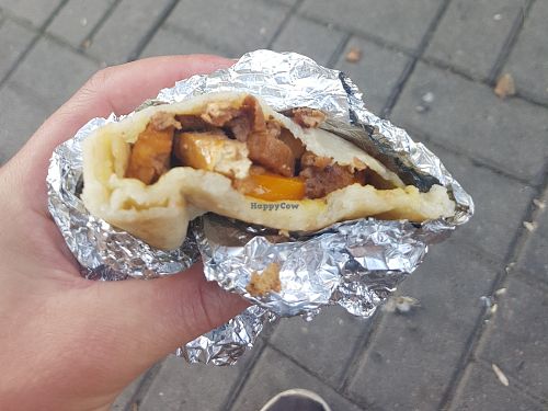 Smoked tofu at BerryBlin in St Petersburg