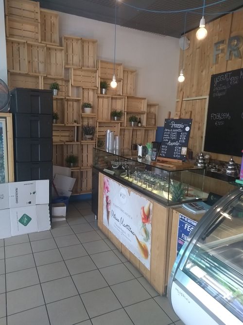 The inside at Puro & Bio in Ravenna