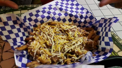 Vegan chili cheese fries at Seed Ranger in Ventura