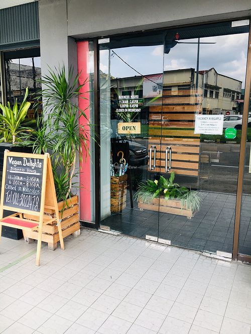 Front Of Restaurant  at Vegan Delights Cafe in Ipoh