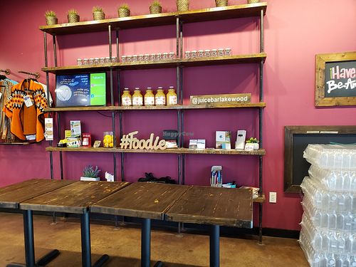 Merch at I Love Juice Bar in Dallas