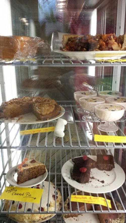 Vegan desserts at Bolhoed in Amsterdam