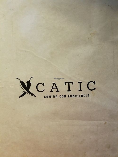 menu at Xcatic in Merida