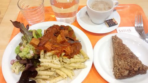 Lunch Set 21-10-2015 [Vegan] at Soline in Lyon