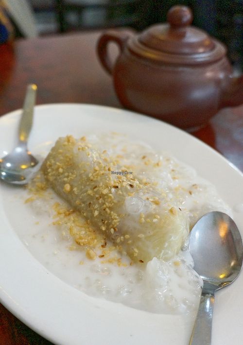 Riz gluant au taro (D9) at Bodhi Vegan in Paris