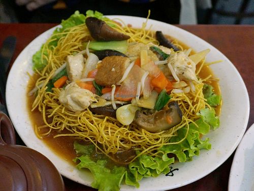 Nouilles croustillantes (52) at Bodhi Vegan in Paris