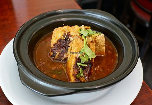 Marmite au tofu farci at Bodhi Vegan in Paris