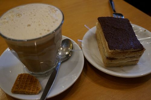 tea + cake at Deshima in Amsterdam