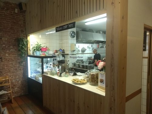 The counter at Deshima in Amsterdam