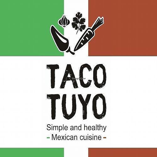 Logo at Taco Tuyo in Santa Barbara